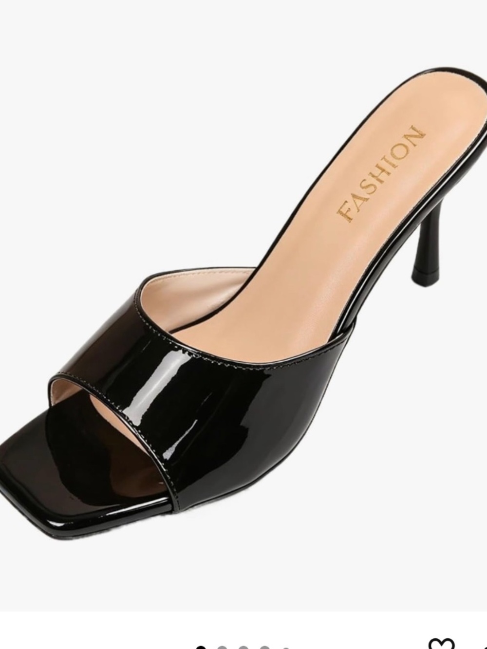 Square Toe Kitten Heels